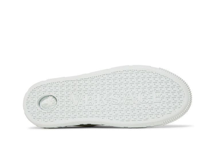Versace Medusa Low 'Logo Print - White'