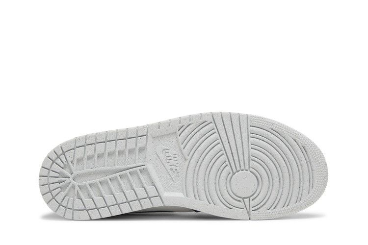 Wmns Air Jordan 1 Mid SE 'Light Steel Grey Canvas'