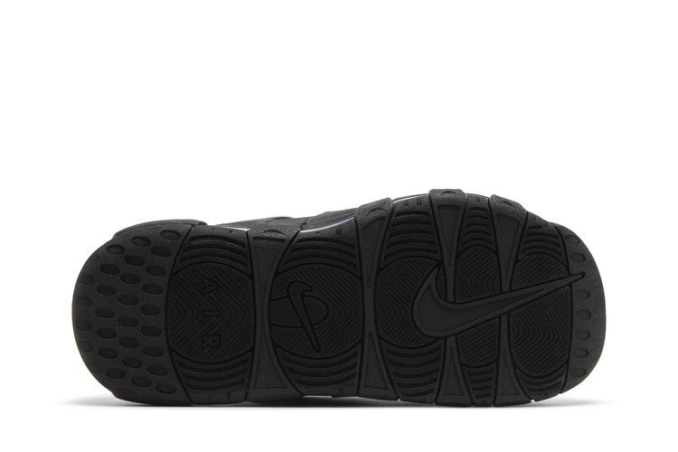Nike Air More Uptempo Slide ‘Black - Black Sole’