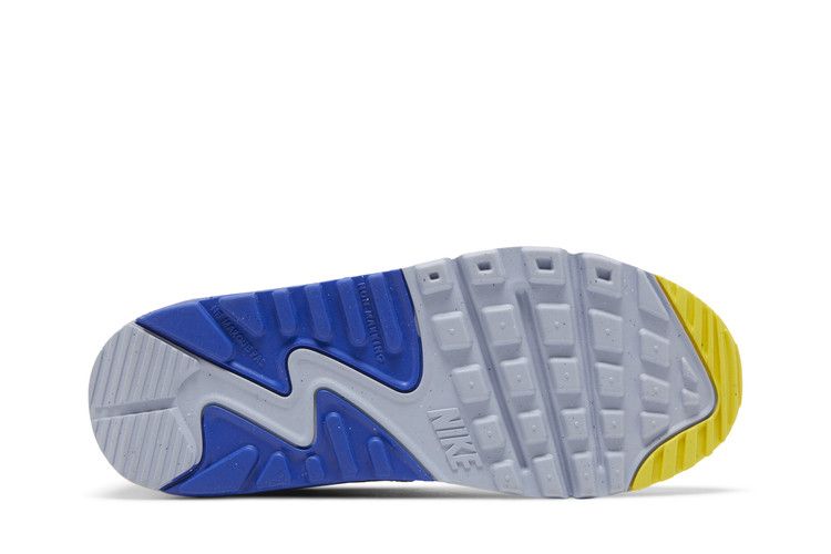 Nike Air Max 90 Leather GS 'White Blue Whisper'