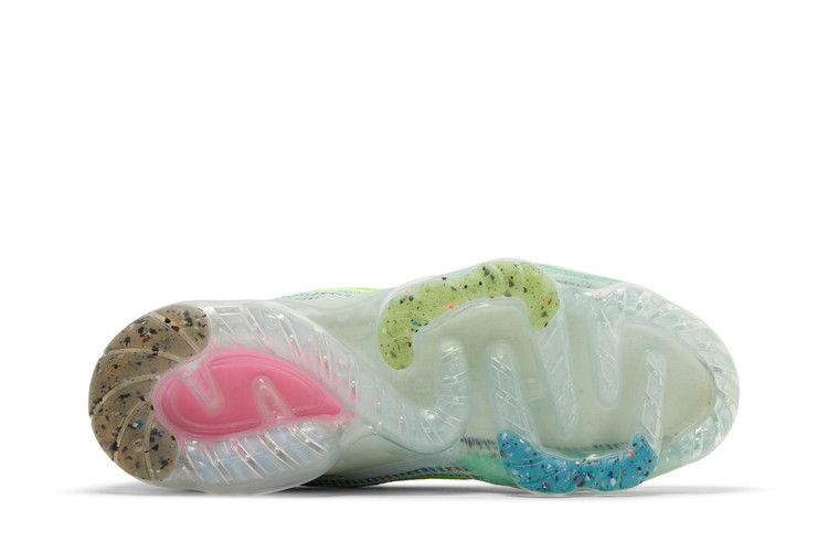 Nike Air VaporMax 2021 Flyknit Next Nature GS 'Volt Photo Blue'