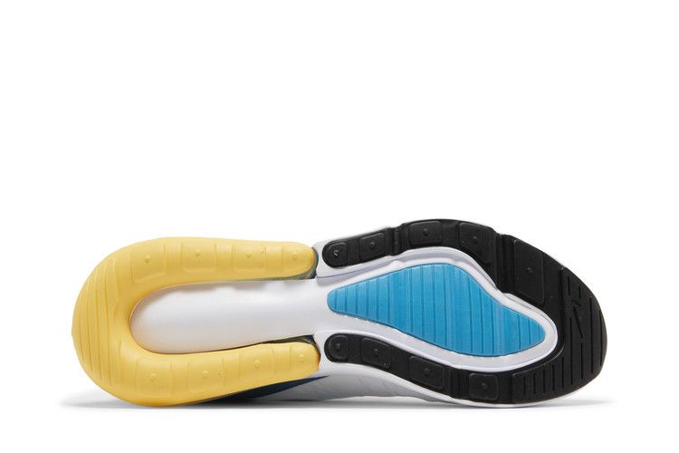 Nike Air Max 270 'White Industrial Blue Citron'