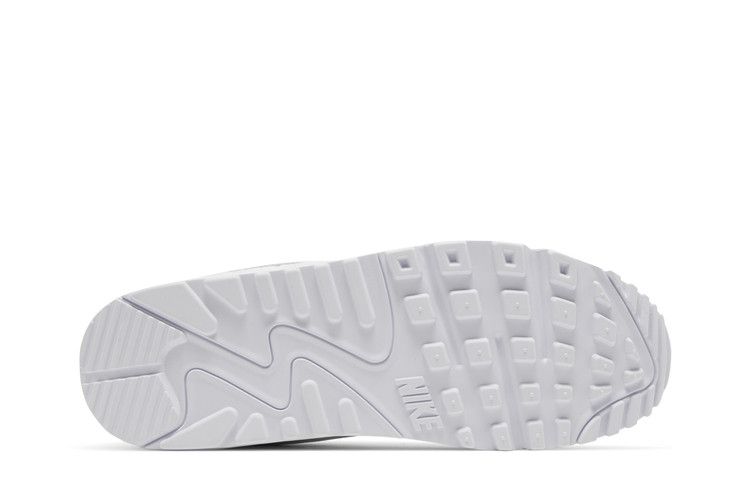 Nike Air Max 90 Premium 'White Metallic Silver'