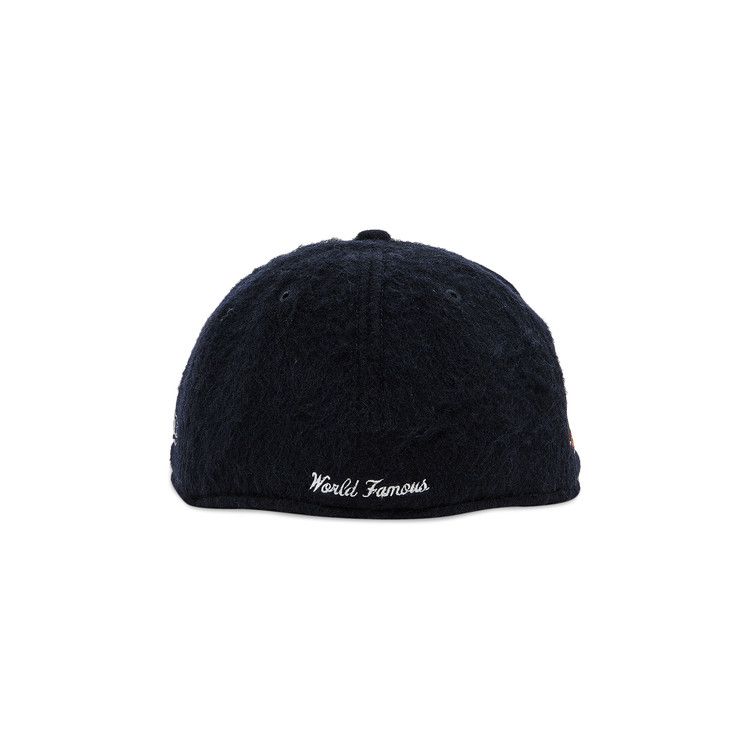 Supreme Mohair Box Logo New Era 'Navy'