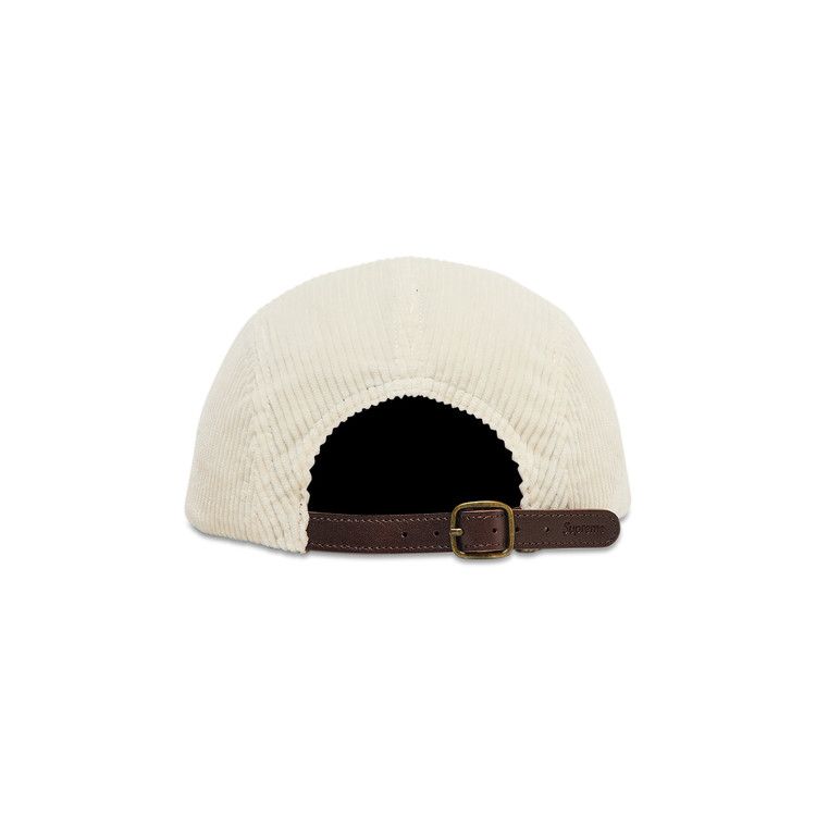 Supreme Corduroy Camp Cap 'Stone'