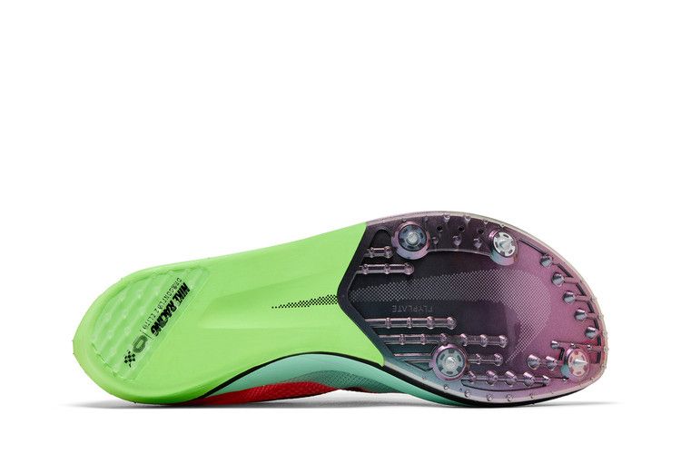Nike ZoomX Dragonfly 2 Elite 'Bright Crimson Lime Blast'