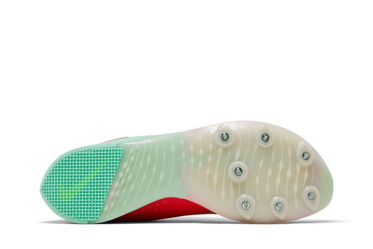 Nike Zoom Long Jump Elite 'Bright Crimson Lime Blast'