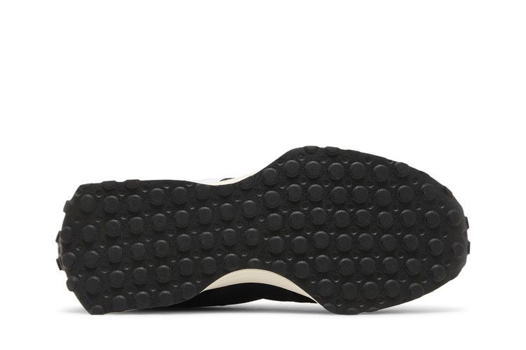New Balance 327 Big Kid Wide 'Black White'