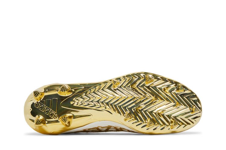 adidas Adizero Cleats Primeknit 'White Gold Metallic'