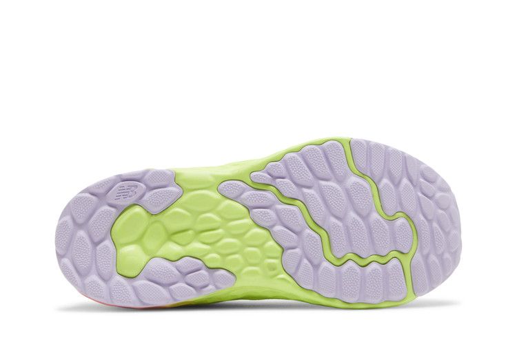 New Balance Fresh Foam Arishi v4 Bungee Lace Toddler Wide 'Light Aluminum Rainbow'