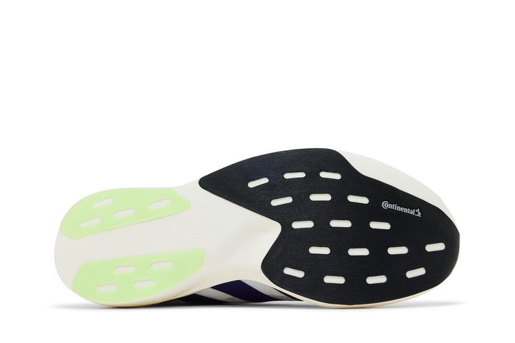 adidas Adizero Evo SL 'Footwear White Collegiate Purple Lime Burst'