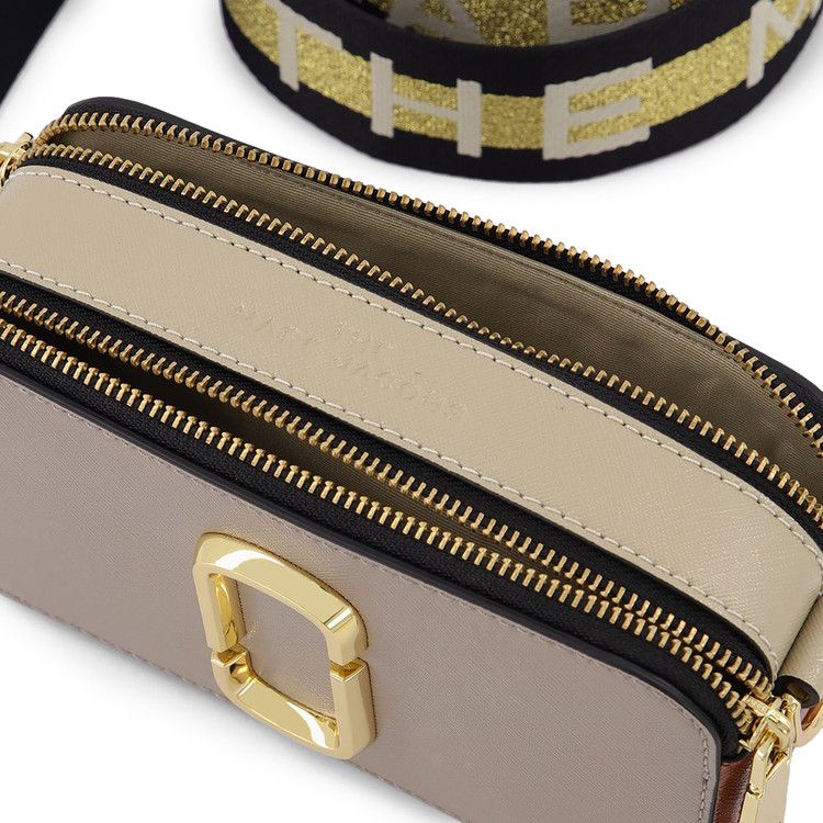 Marc Jacobs Snapshot Crossbody Bag 'Cement/Muticolor'