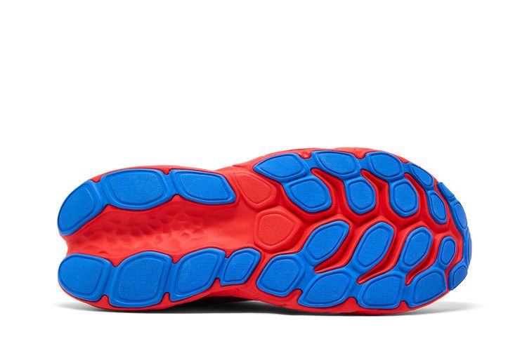 New Balance Fresh Foam X More v4 'Electric Red Bright Lapis'