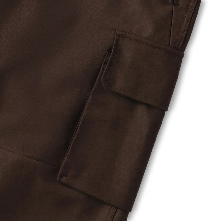 Marni Compact Moleskin Trousers 'Mocha'