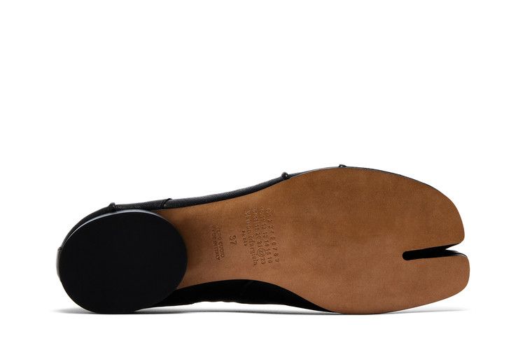 Maison Margiela Wmns Tabi New Ballerina 'Artisanal Vintage Effect - Black'