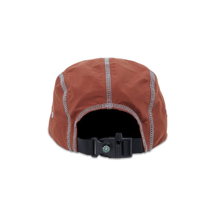 Supreme Reflective Stitch Camp Cap 'Brown'