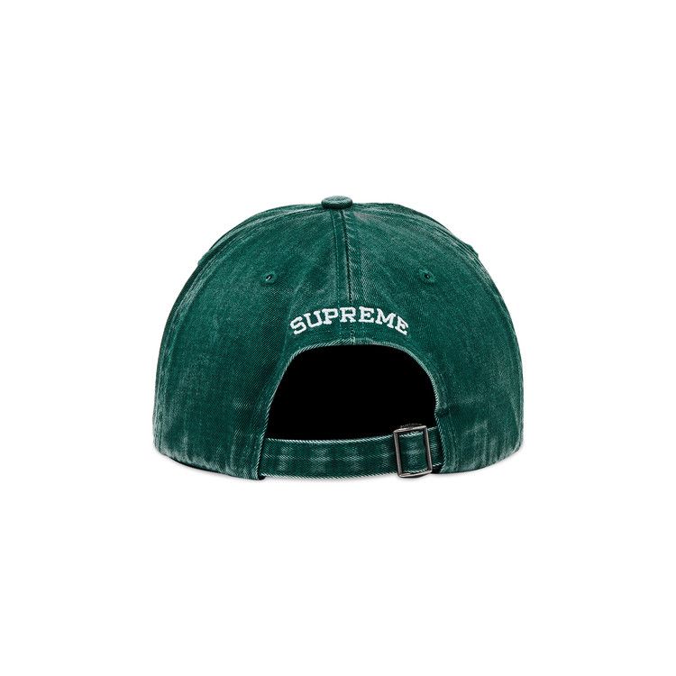 Supreme Pigment Coated S Logo 6 Panel 'Dark Green'