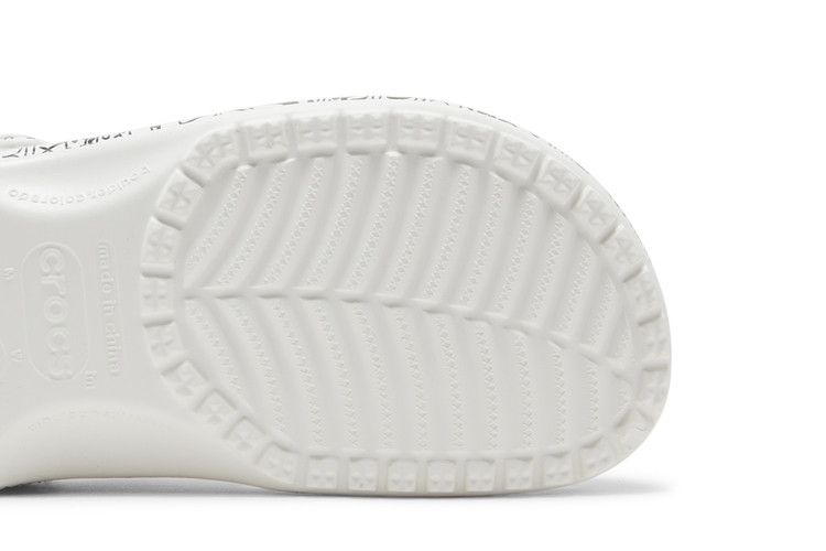 Steven Harrington x Crocs Classic Clog 'Quickstrike - White Black'