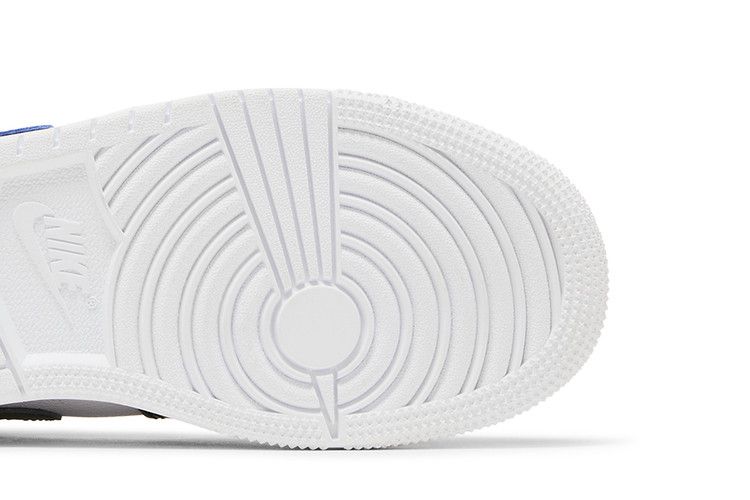 Air Jordan 1 Retro Mid GS 'Multi-Color Swoosh'