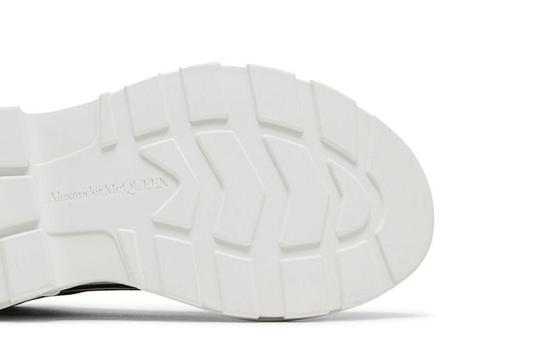 Alexander McQueen Wmns Tread Slick Boots 'Black White'