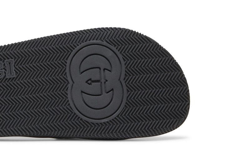Gucci Slide 'Interlocking G - Black Red Green'