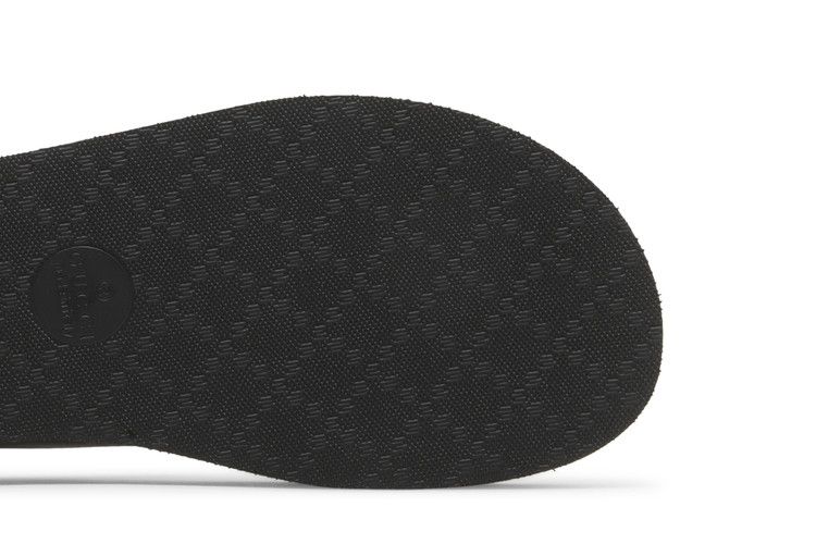 Gucci Wmns Chevron Thong Sandal 'Black'