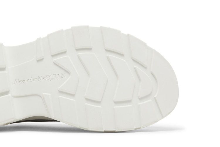 Alexander McQueen Tread Slick Lace Up 'Black White'