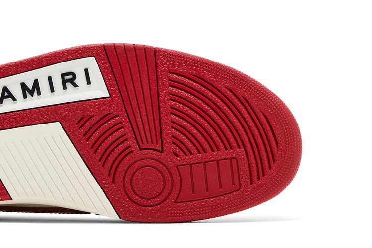 Amiri Skel Top Low 'Red White'