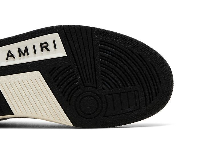 Amiri Skel Top Low 'Black White Leopard'
