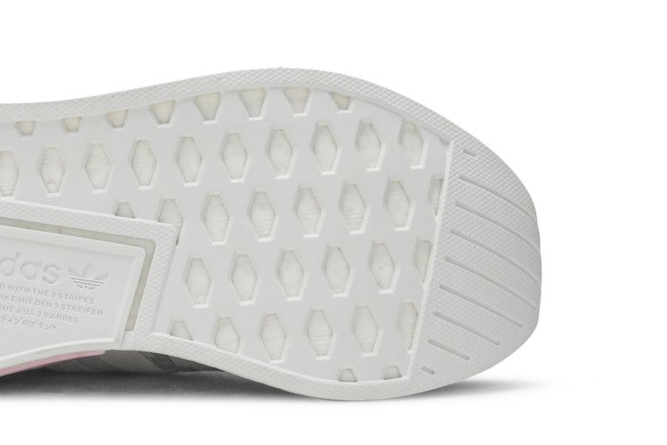 Adidas Wmns NMD_R2 Primeknit 'White Black Pink'