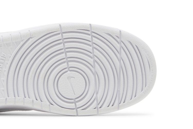 Nike Court Borough Mid 2 GS 'Triple White'