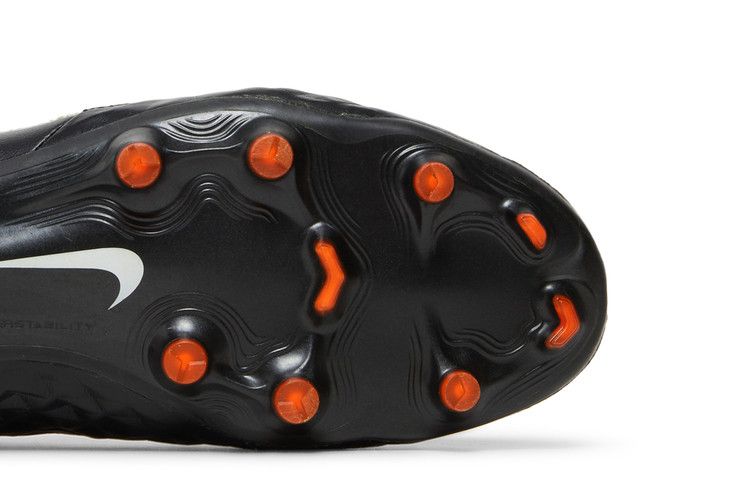 Nike Tiempo Legend 8 Elite FG 'Black Total Orange'