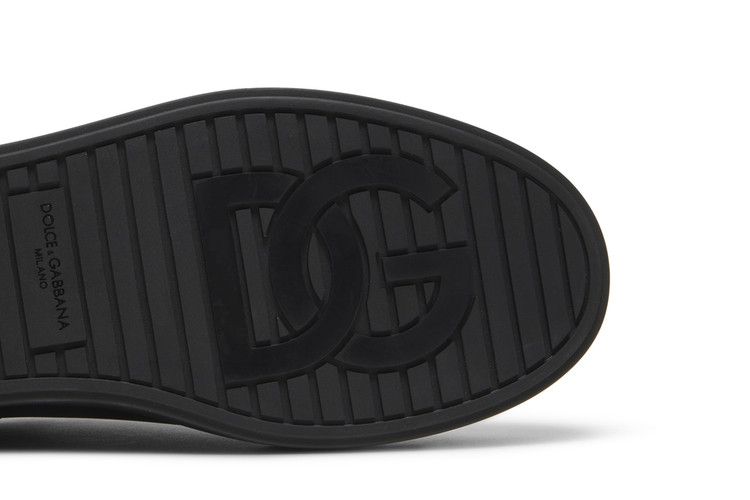 Dolce & Gabbana Portofino Low 'DG Logo Print - Black White'