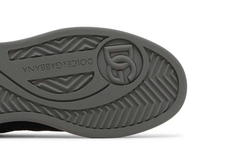 Dolce & Gabbana New Roma Low 'Allover Jacquard Logo - Black'