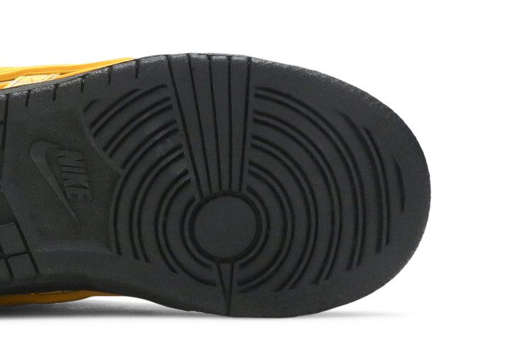 Off-White x Nike Rubber Dunk PS 'University Gold'