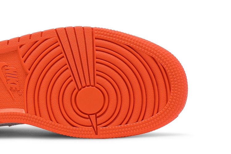 Air Jordan 1 Mid SE GS 'Electro Orange'