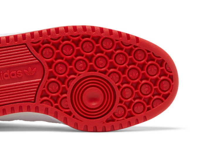Adidas Forum Mid J 'White Vivid Red'