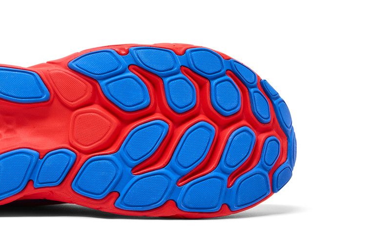 New Balance Fresh Foam X More v4 'Electric Red Bright Lapis'