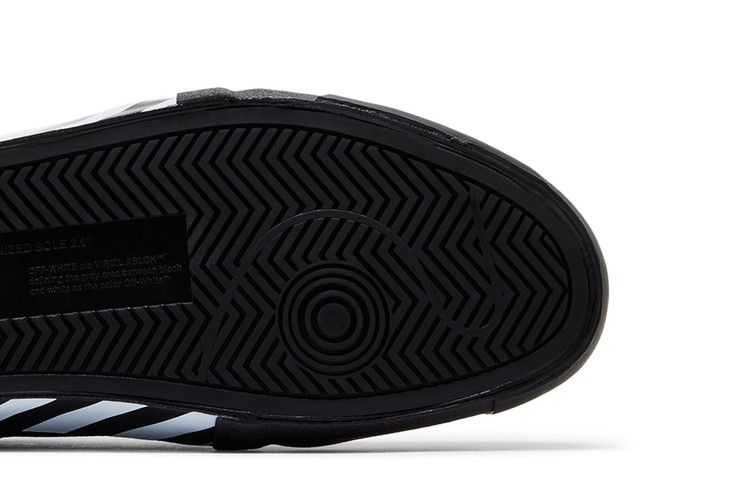 Off-White Vulc Undercut Sneaker 'Black White'
